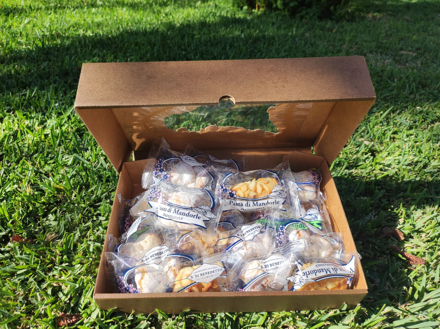 Pasta di mandorle tradizionale 500 g ( Dolci tipici siciliani di Di Benedetto)