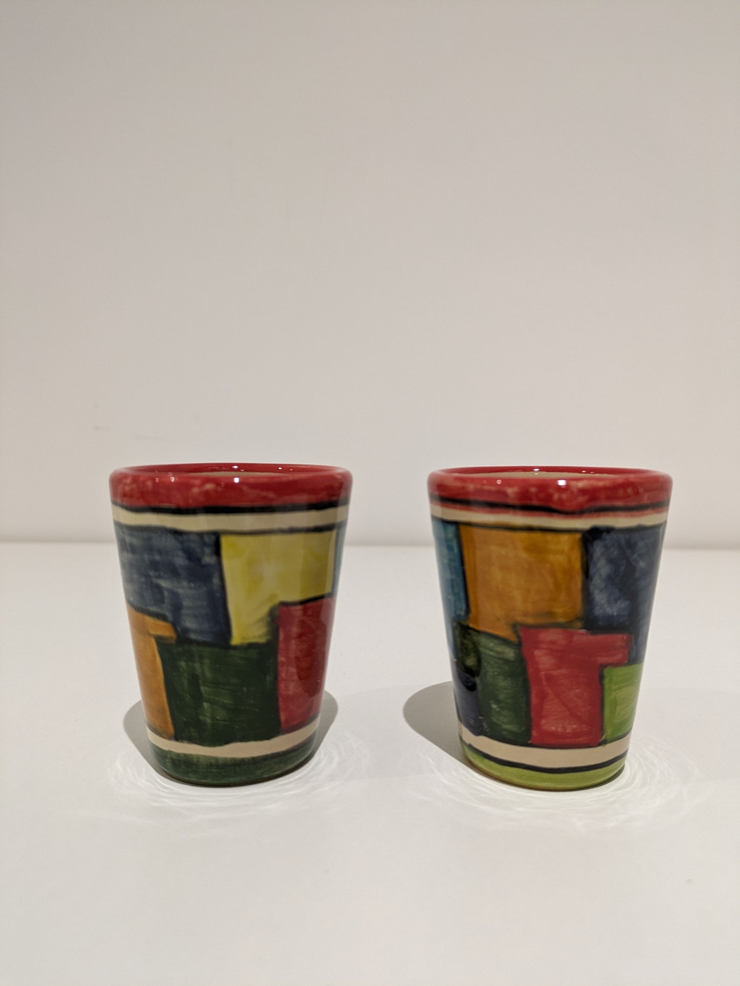 Bicchierini in Ceramica di Caltagirone (Sil.Va)