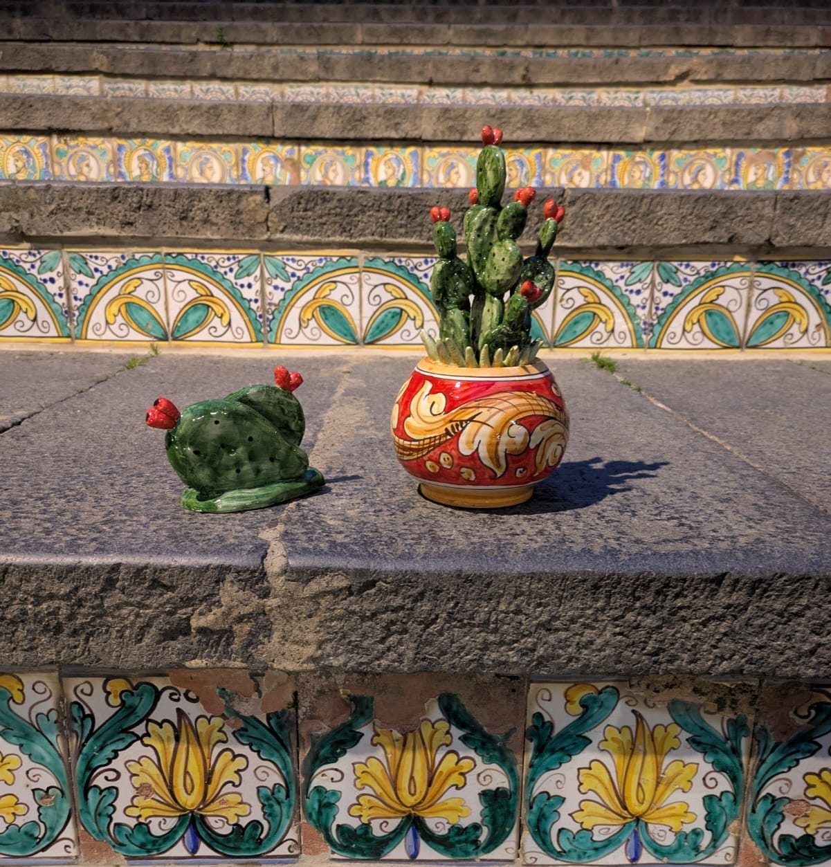 Vaso e Portatovaglioli Fico d'India