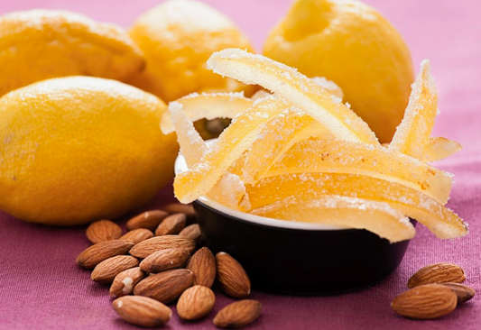 Scorzette candite limone (Dolci tipici siciliani di Di Benedetto)